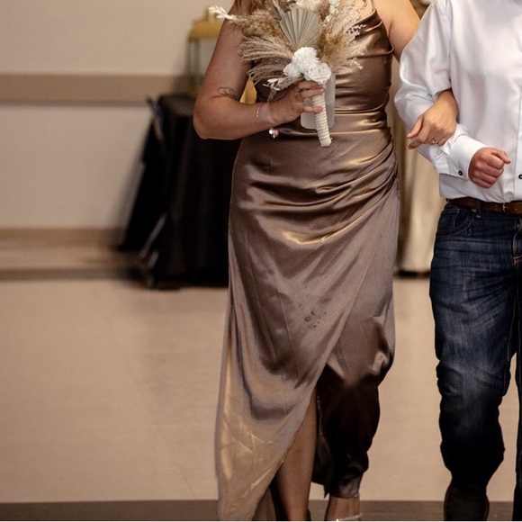 Birdy grey bridesmaid dress - Picture 4 of 6